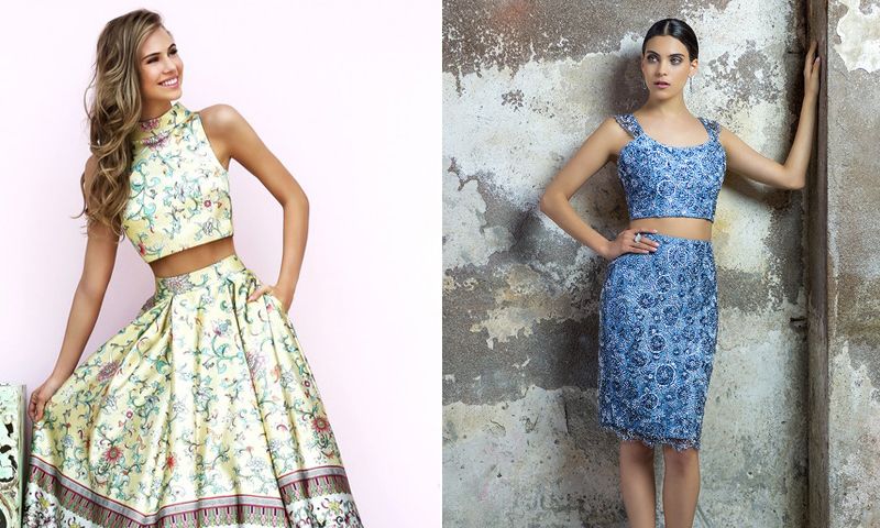 Crop tops' y falda, ¿cómo combinarlos en tu próxima boda? - Foto 1