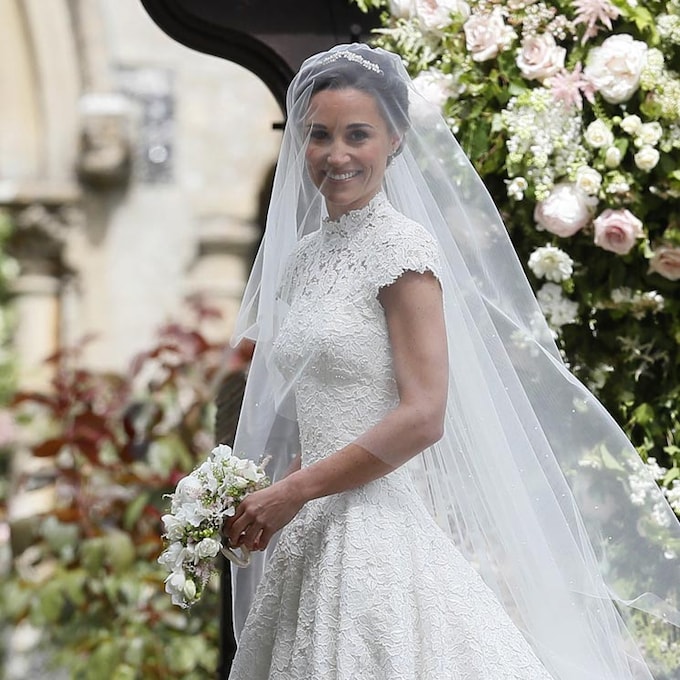 El segundo vestido que llevó Pippa Middleton el día de su boda era de Pronovias