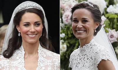Los 7 grandes parecidos entre las bodas de Pippa y Catherine Middleton