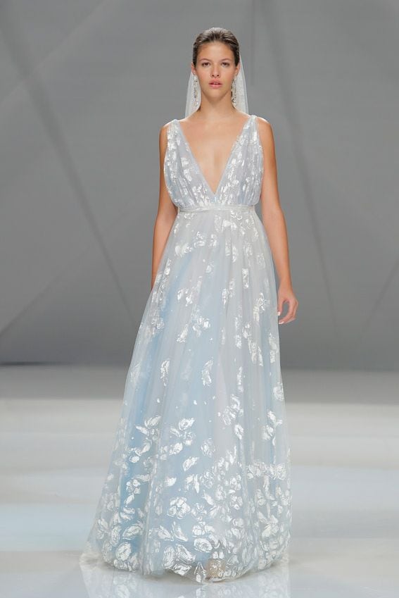 Vestidos De Novia Azul Celeste Efe742