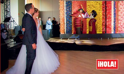 En ¡HOLA!: La sorpresa más dulce de la boda de Risto Mejide y Laura Escanes