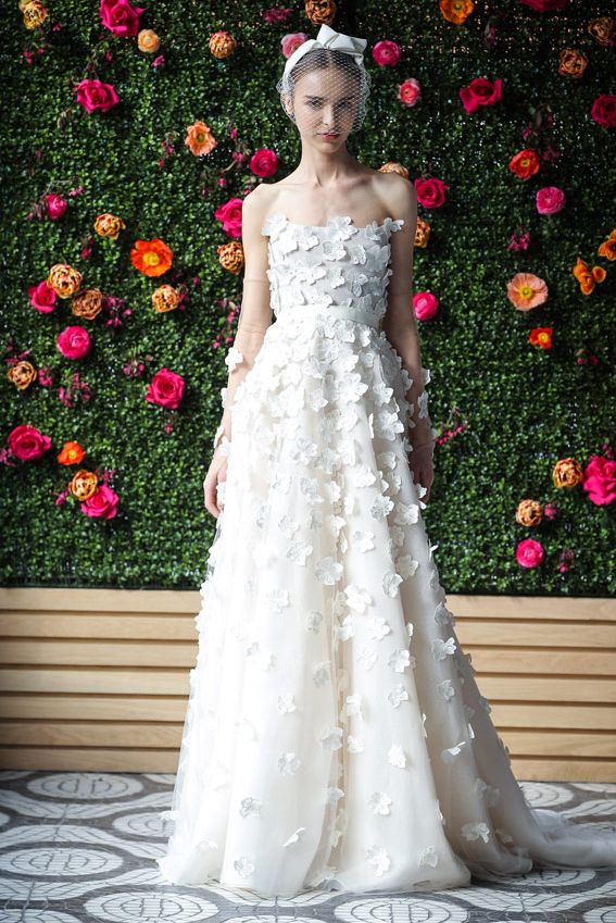 vestidos de novia con flores – vestidos de boda