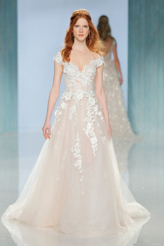 vestidos de novia flores 3d – vestidos de noche