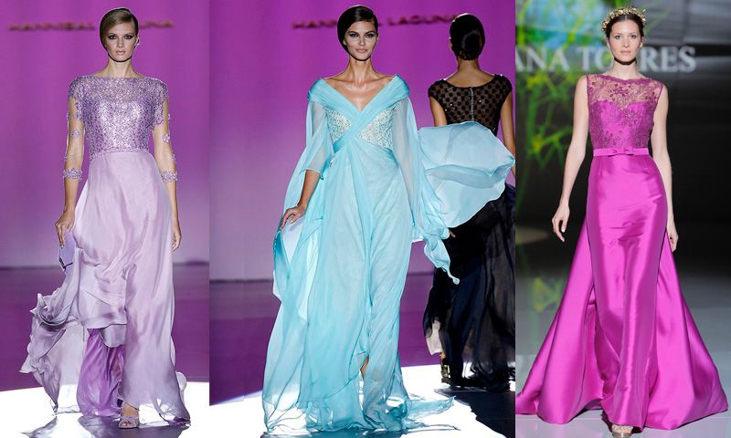doce vestidos de pasarela para una madrina espectacular - foto