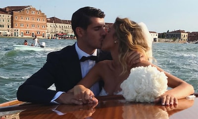 La romántica boda veneciana de Álvaro Morata y Alice Campello