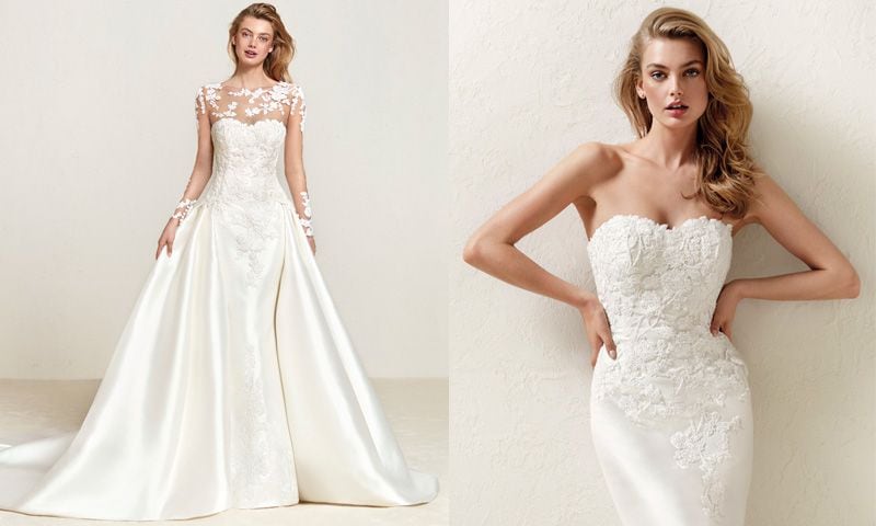 Dos En Uno 12 Vestidos De Novia Para Un Doble Look En El Dia De Tu Boda Foto 1