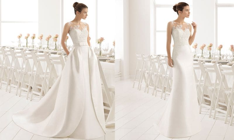 Dos En Uno 12 Vestidos De Novia Para Un Doble Look En El Dia De Tu Boda Foto 1