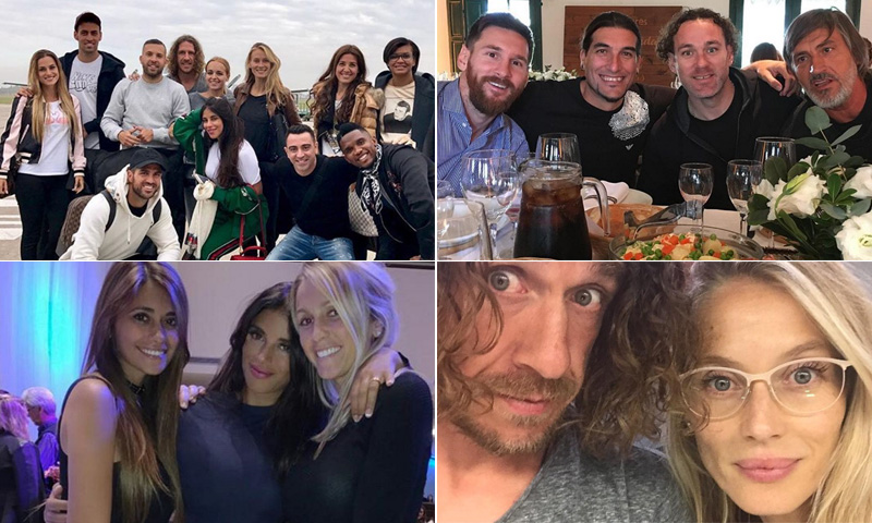 Leo Messi y Antonella despiden su soltería entre amigos horas antes de su boda