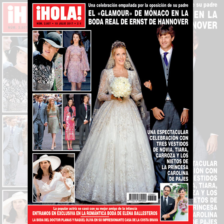 En ¡HOLA!: El 'glamour' de Mónaco en la boda real de Ernst de Hannover