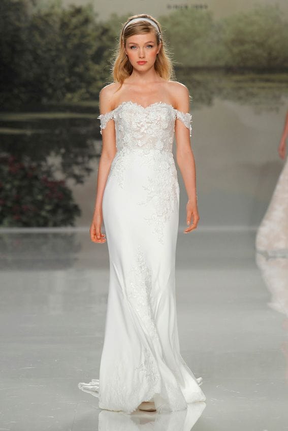 Doce Maravillosos Vestidos Off The Shoulder Para Dar El Si Quiero Foto 1