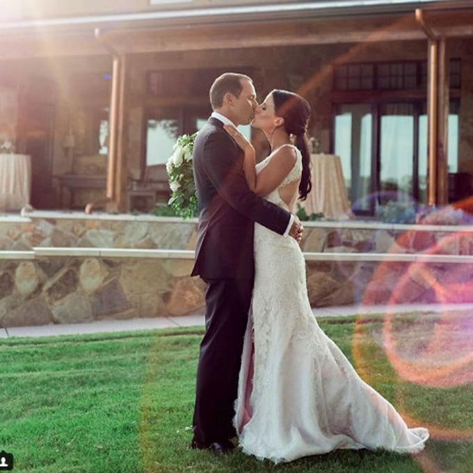 La boda a la americana del golfista Sergio García y la periodista Angela Akins