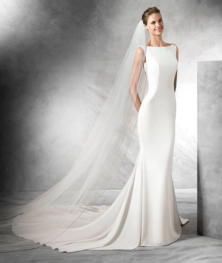 vestidos novia de crepe – vestidos de mujer