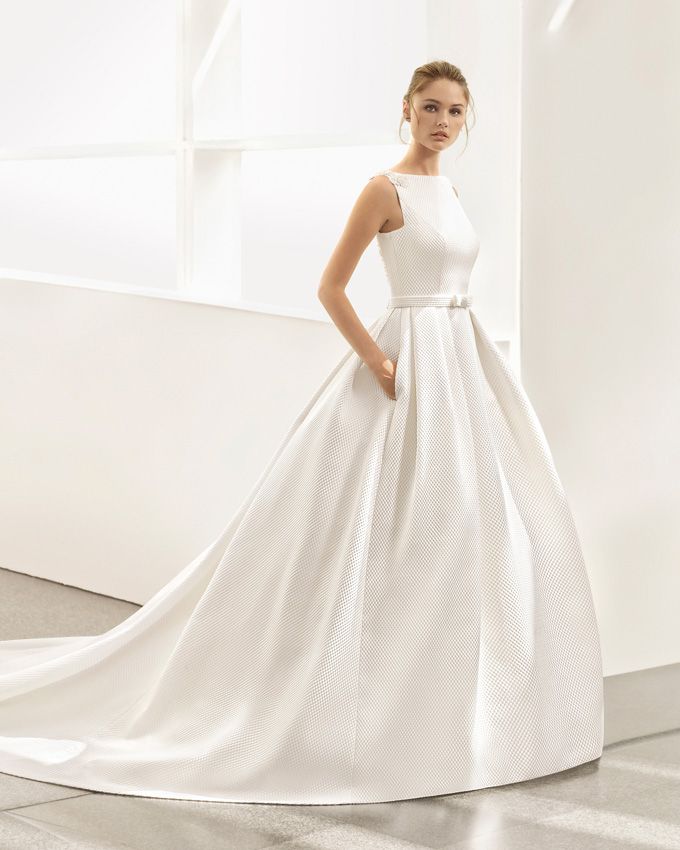 Rosa Clará vestidos de novia con bolsillos