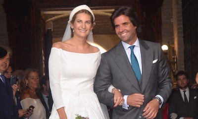 Sibi, hermana de Lourdes Montes, se casa en Sevilla con Álvaro Sanchís