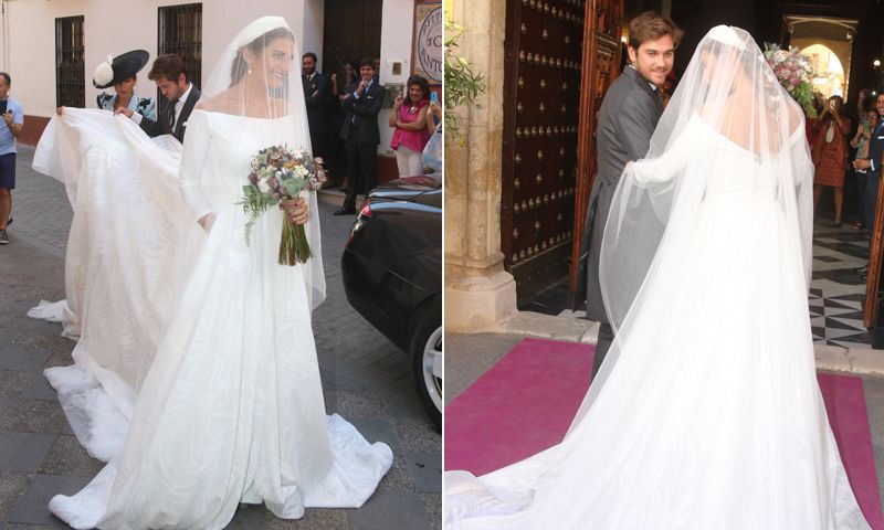 Algo prestado, algo azul... Sibi Montes, una novia romántica y tradicional