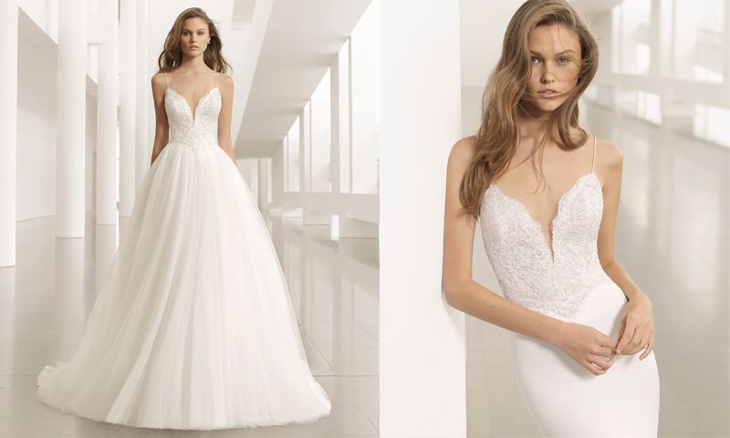 cambio de 'look'! ocho vestidos convertibles para novias