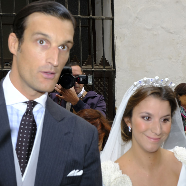 Casilda, sobrina de Naty Abascal, se casa en Sevilla con Rafael Medina como padrino
