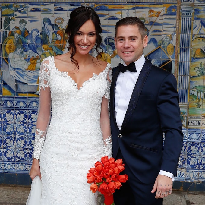El piloto de motociclismo Álvaro Bautista se casa con Grace Barroso en Talavera de la Reina
