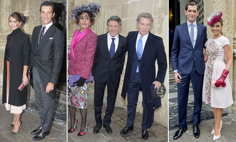 Laura Vecino, Naty Abascal, María Colonques... diferentes 'looks' de invitada para una boda en Sevilla
