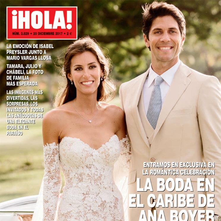 Exclusiva en ¡HOLA!, la boda en el Caribe de Ana Boyer y Fernando Verdasco