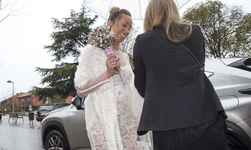 El sorprendente vestido de novia de Gemma Mengual en su boda con Enric Martín