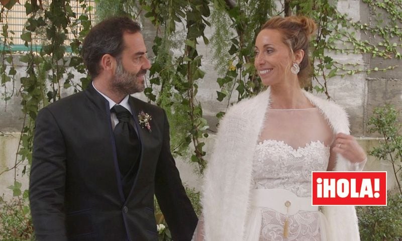 Lágrimas, emoción y mucho amor en la ceremonia de la boda de Gemma Mengual y Enric Martín