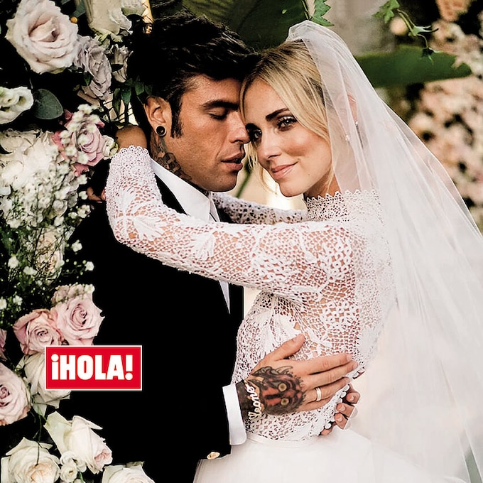En ¡HOLA!: la espectacular boda de Chiara Ferragni