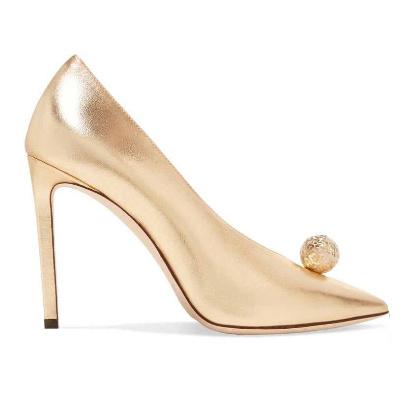 Zapatos-joya, el accesorio de las novias e invitadas que reciclan sus