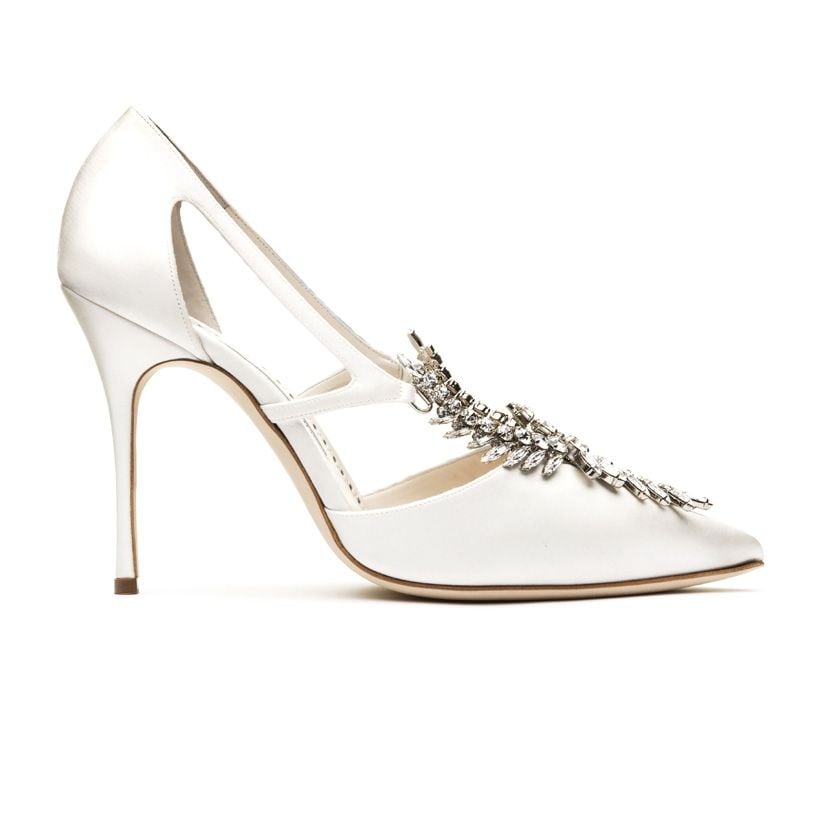 Zapatos-joya, el accesorio de las novias e invitadas que reciclan sus