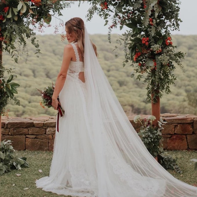 Almudena Navalón desvela cómo fue su vestido de novia