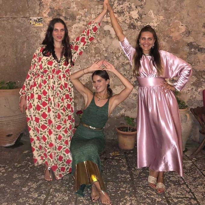 Tatiana Santo Domingo, de boda en Mallorca con sus amigas
