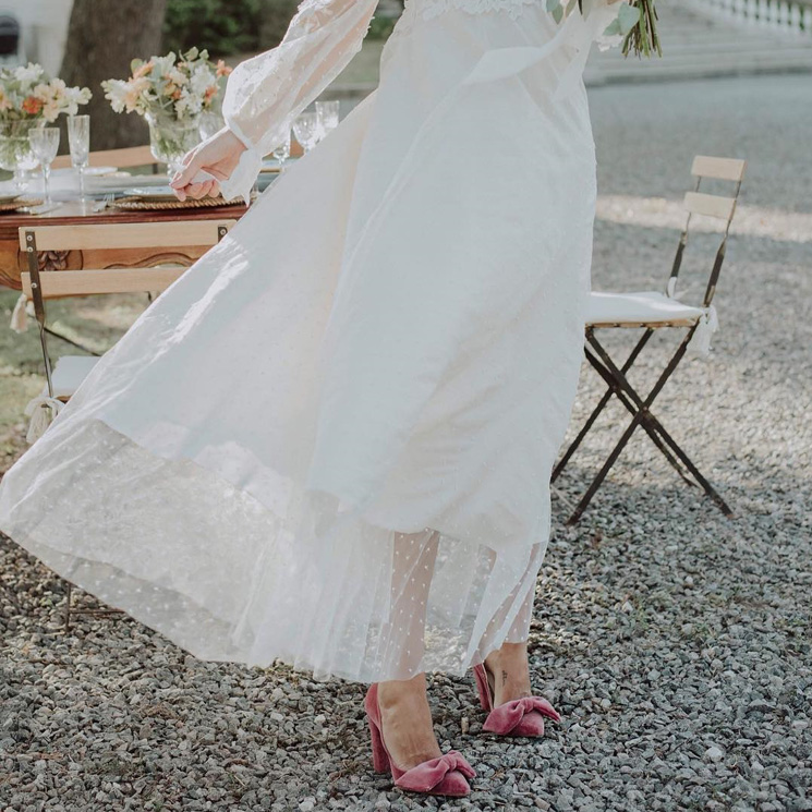 El día en que las novias quisieron llevar los zapatos a todo color