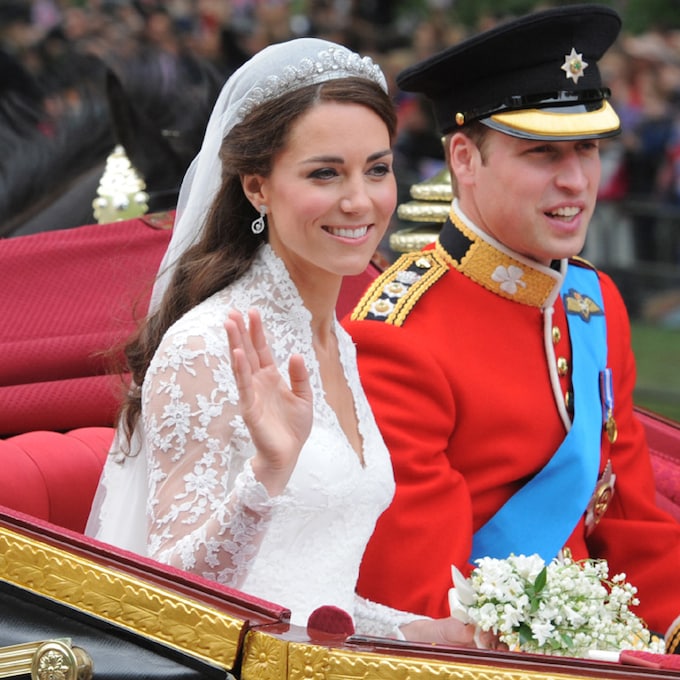 El peinado nupcial de la duquesa de Cambridge: ¿rompió el protocolo el día de su boda?