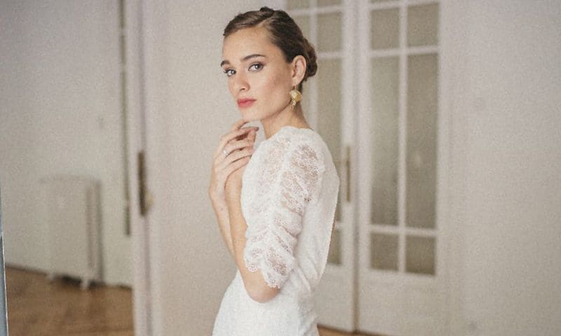 Tendencia 'shirred', los vestidos que saltan de la pasarela al altar