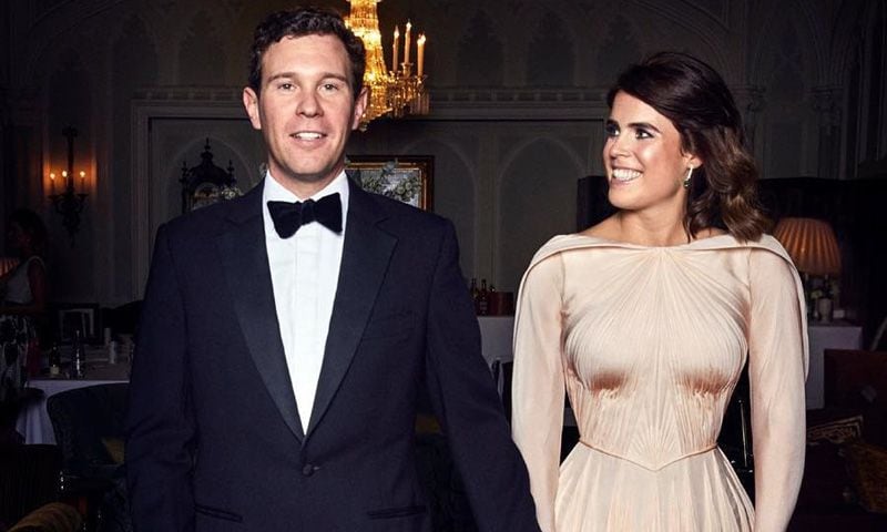 Los detalles nunca vistos del segundo vestido de novia de Eugenia de York
