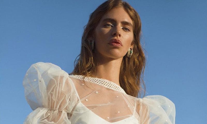 'Bubble', la inesperada tendencia que saltó de los peinados a los vestidos de novia