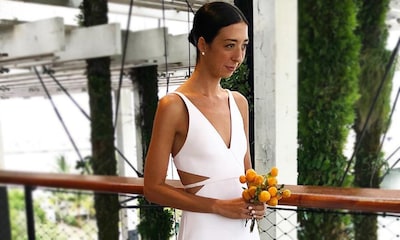 Danielle, la estilista neoyorquina que se casó con un ramo de naranjas