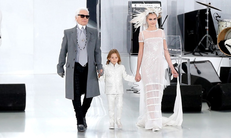 novias que vistieron de Chanel: así Karl Lagerfeld la boda