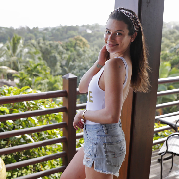 La idílica despedida de soltera de Lea Michele en Hawái