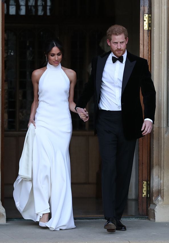 Meghan Markle Y Su Escote Halter El Gran Favorito De Los Disenadores De Novias Foto 1