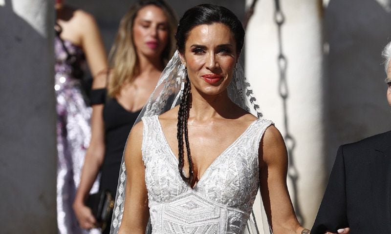 El vestido de Pilar Rubio: Todas las claves y los detalles de un look de novia inolvidable