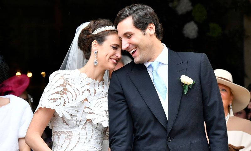 Olympia Von Arco-Zinneberg, una novia de ensueño en su boda con Napoleón