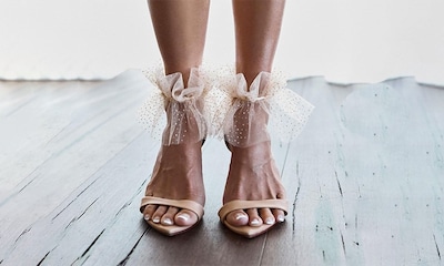 Motivos para casarte con sandalias de tul, incluso en invierno