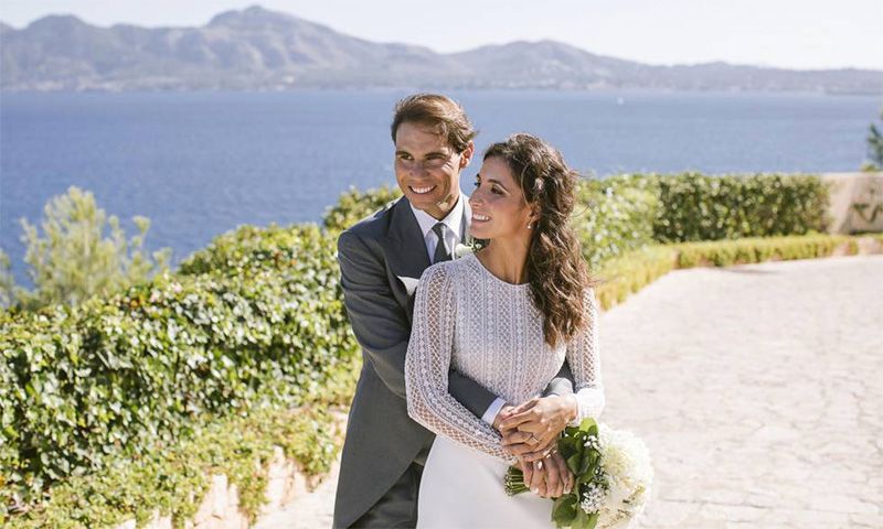 Rafa Nadal y Mery Perelló