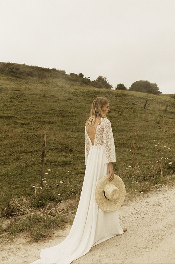 Vestidos de novia espalda descubierta Clearance