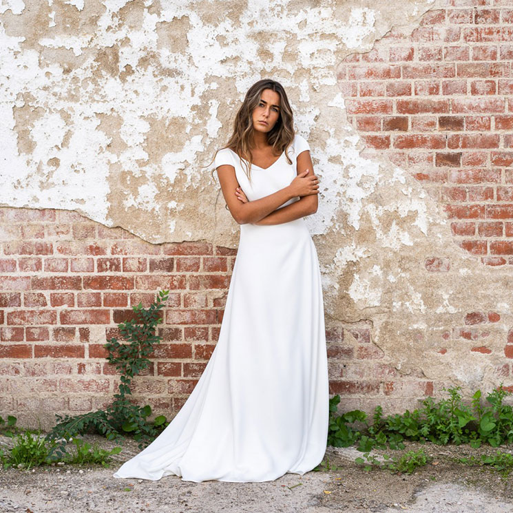 Vestidos de novia sencillos que sientan bien a todas las chicas