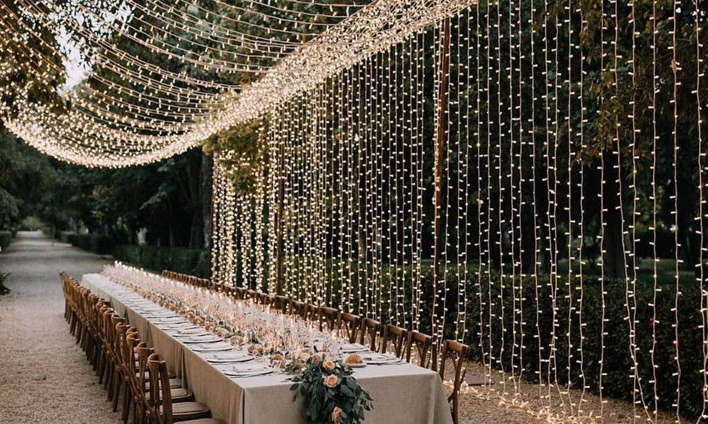 Iluminación para bodas: 9 ideas vistas en redes sociales que te enamorarán