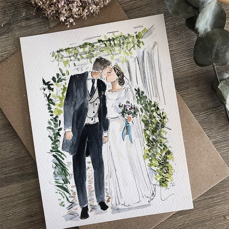 Las invitaciones de boda más bonitas de la temporada las hacen estas ilustradoras