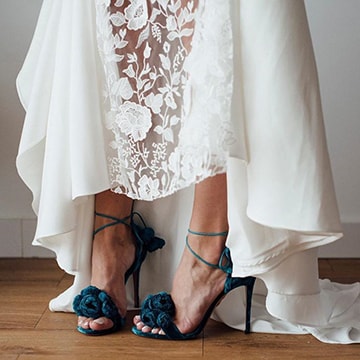 almacenamiento Sombra lanzador Sandalias para bodas, los diseños de tendencia - Foto 1