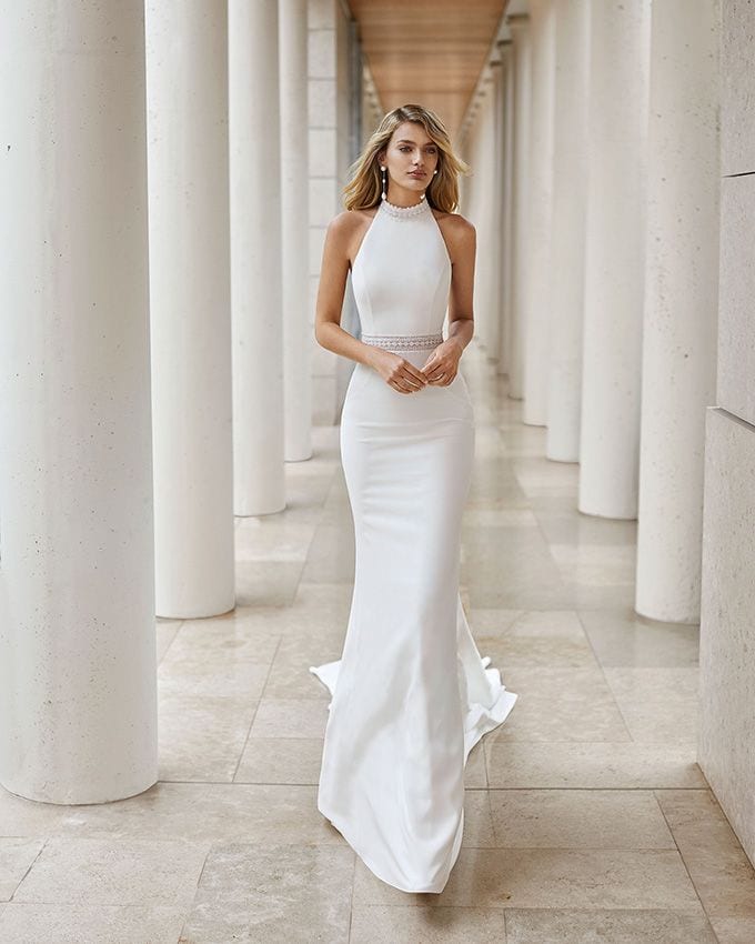 Vestidos de novia sencillos pero muy especiales Foto 7
